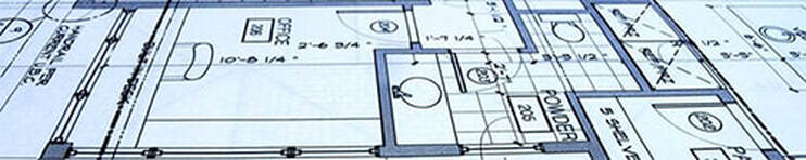 Design layout of a bathroom in a new construction building in New Westminster.